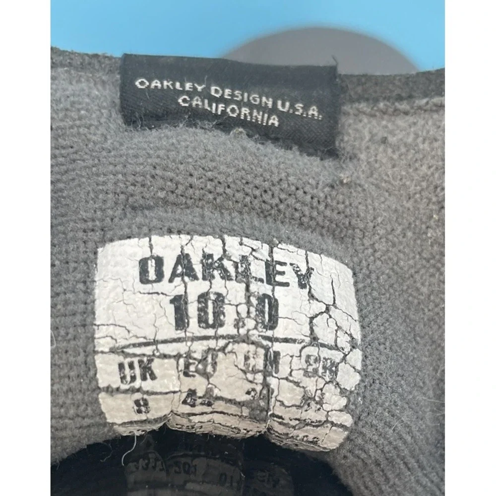 Oakley Southport High Top Sneakers Size 10 Charcoal Gray 13171-201‎ *See Pics